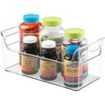 thumbnail image 4 of InterDesign Fridge Binz Refrigerator Bin - Carrying Handles - 1 Piece, 5.5" x 11.25" x 5", Clear, 4 of 10