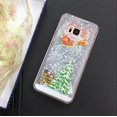 thumbnail image 2 of for Galaxy S8 Case, Shiny Stars Christmas Tree Rudolph Pattern Shell Flowing Liquid Floating Luxury Bling Sparkle Quicksands Hard PC Clear Funny Case Glitter Cover for Samsung Galaxy S8, 2 of 2