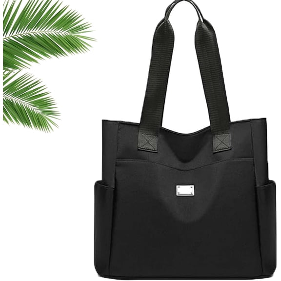 Gloryboom Shoulder Bag,2025 New Large Capacity Water Repellent Multi Pocket Nylon Shoulder Bag For Women with Zipper