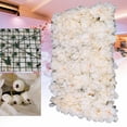 thumbnail image 2 of 6pcs 40x60cm Artificial Fake Flower Wall Panel Banquet Wedding & Party & Shop Window Decor Floral wall Background Panels, 2 of 16