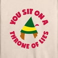 thumbnail image 3 of ELF - Christmas Family Set Throne Of Lies - Women's Lightweight French Terry Long Sleeve Shirt, 3 of 5