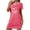 Hot Pink, variant on yievot Nightgowns for Women Valentine's Day Nightshirts Crew Neck Sleep Shirt Heart Print Loungewear Sleepwear