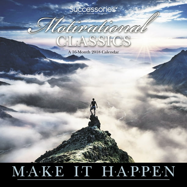 Mead Motivational Classics Wall Calendar Wall Calendars