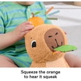 thumbnail image 3 of Juguete sensorial Fisher-Price Snuggly Snacky Capibara para más de 3 meses, 3 of 6