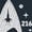 NAVY, variant on - Starfleet Academy Letterman - Men's Long Sleeve Graphic T-Shirt