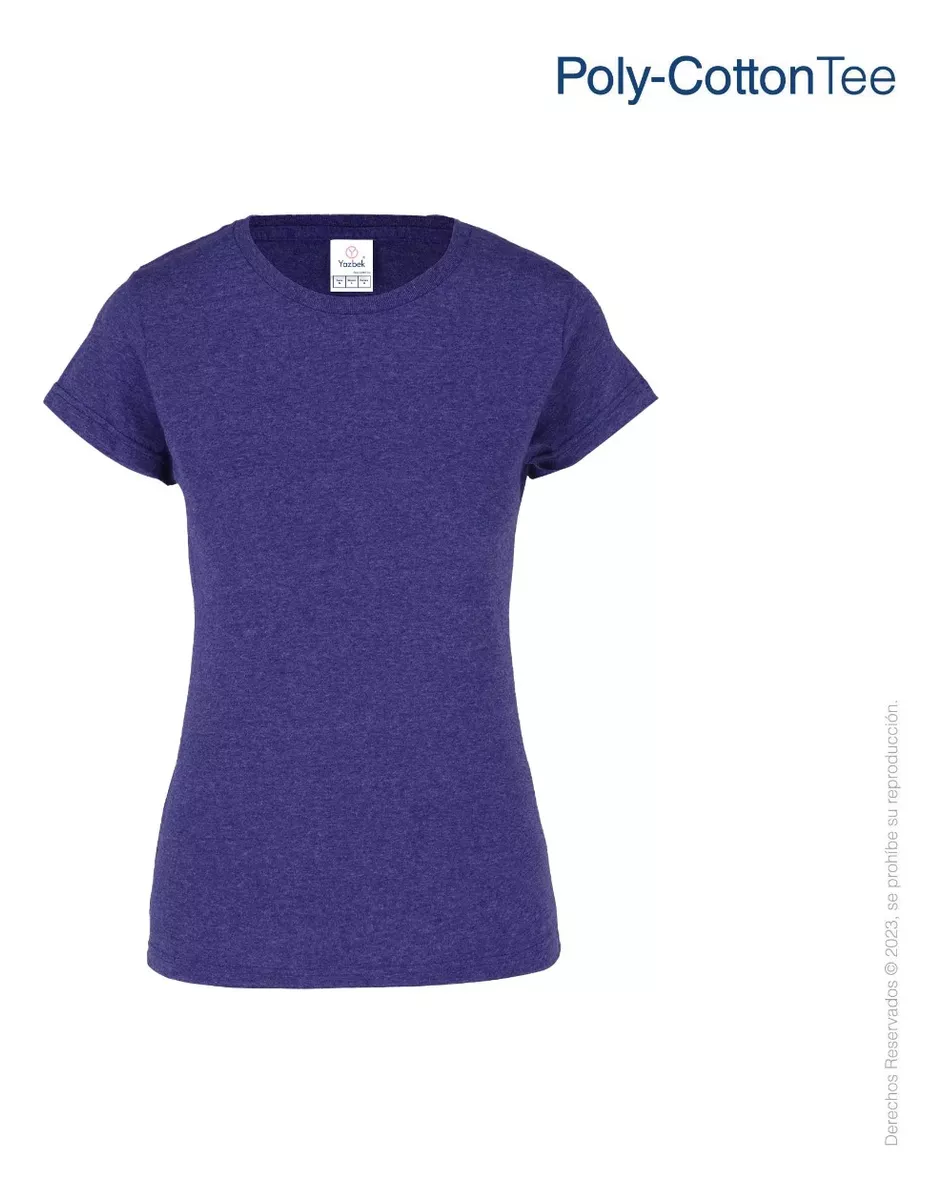Playera Yazbek Cuello Redondo Para Dama Modelo D0300 | Walmart en línea