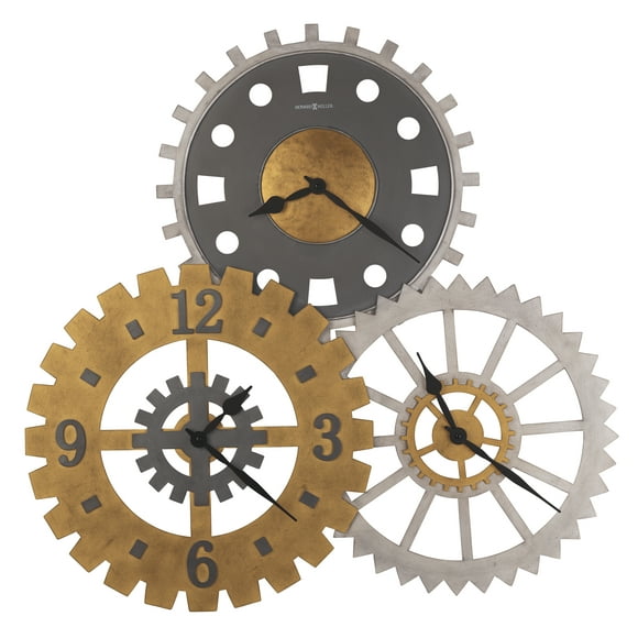 HOWARD MILLER COGWHEEL II GALLERY WALL CLOCK 625735