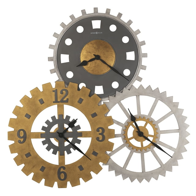 HOWARD MILLER COGWHEEL II GALLERY WALL CLOCK 625735