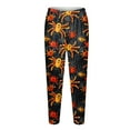Womens Halloween Leggings Stretch Butt Lifting Gym Leggings Pumpkin
