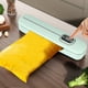 thumbnail image 5 of Bolsa de sellado al vacío para alimentos, protector de sellador, sellador automático al vacío, sellado para almacenamiento de alimentos frescos, sellador de máquina al vacío - Verde Americano, 5 of 7