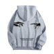 thumbnail image 3 of WILLBEST Sudaderas Navideñas para Hombre, Sudadera con Capucha Estampada con Mangas De Hombros Descubiertos, Informal, Holgada, Cómoda, De Moda, para Negocios, De Manga Larga Chica, 3 of 4