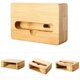 thumbnail image 4 of Base de madera para teléfono móvil, soporte amplificador, soporte perezoso de madera maciza, artefacto vibrato Ormromra ZYY-1331, 4 of 5