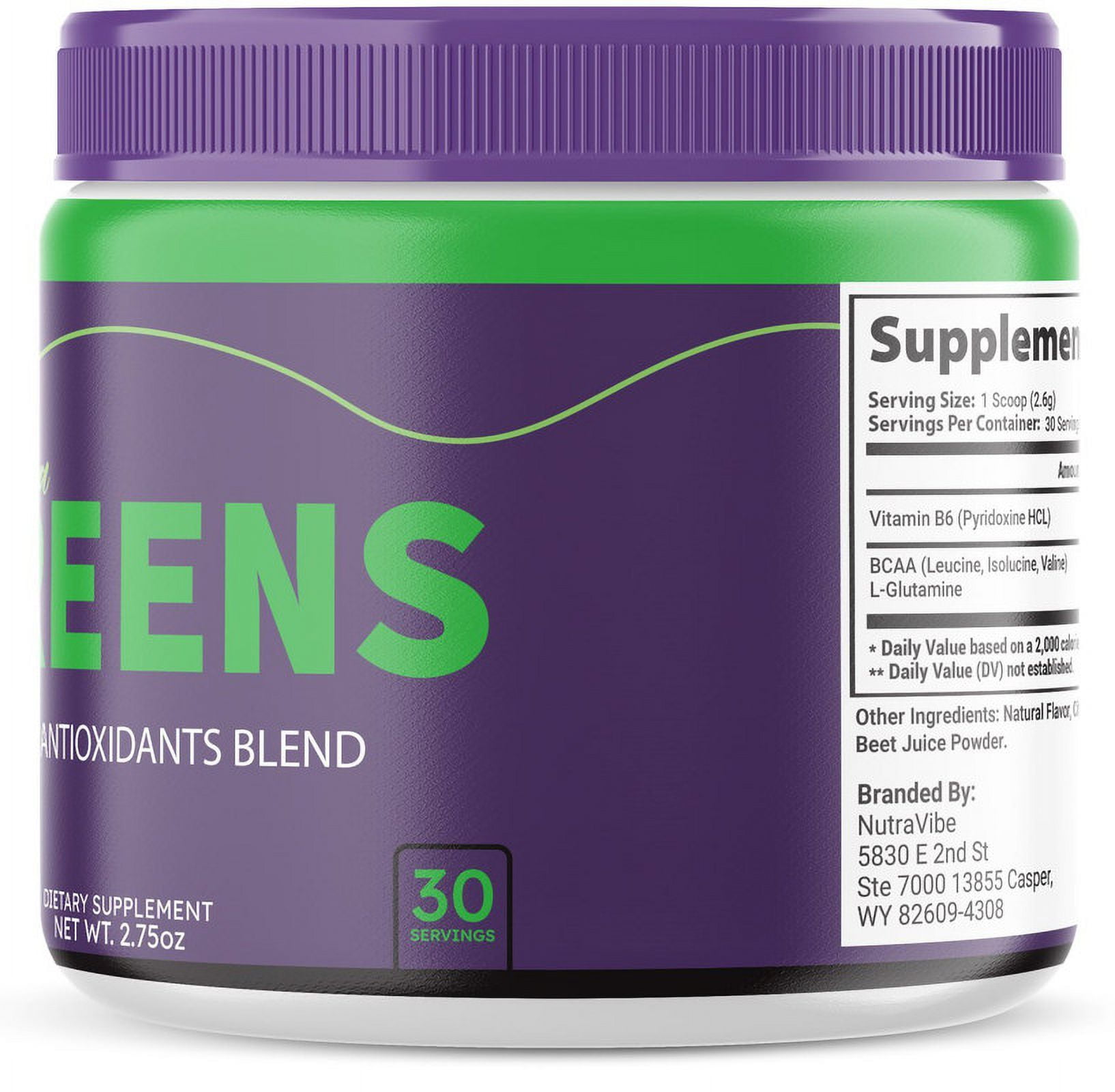 (2 Pack) Herpa Greens, Official Natural Weight Loss Supplement, Daily Nutritional Powder for Digestive Wellness and Weight Management, HerpaGreens Reviews (60 Servings)