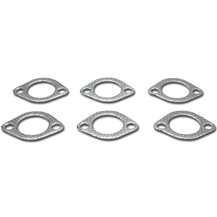DNA Motoring Exhaust Manifold Header Gasket for 1984-1993 BMW E30 325e 325ix, 1982-1990 525i 528e