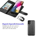 thumbnail image 4 of Takfox Moto G Stylus 2021 4G Wallet Phone Case,Takfox PU Leather Magnetic Detachable Card Holders Shockproof Kickstand Protective Flip Folio Cover for Motorola G Stylus 2021-Black, 4 of 6
