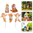 thumbnail image 2 of 1 Set Resin Miniature Bunnies Garden Rabbit Decor Micro Landscaping Ornaments, 2 of 7
