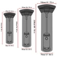 thumbnail image 3 of DYstyle Heavy-Duty Patio Heater Cover Moisture Waterproof Waterproof Outdoor Garden Patio Heater Cover Protector, 3 of 4