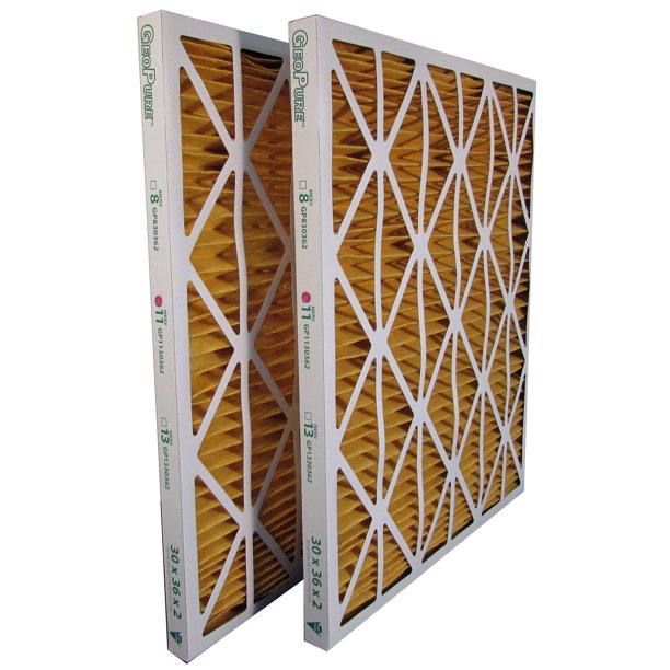 30x36x2 MERV 11 GeoPure Geothermal Air Filter (pack of 2)