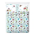 thumbnail image 5 of Toy Story Checkered Kids 4-Piece Sheet Set, Blue & White, Disney, Full Size, 5 of 8