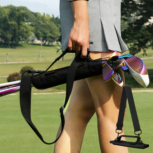 Sac pour Mini-Golf / Porte-Bagages Portable pour 5 Clubs / Sac de Golf de Voyage Léger pour Hommes et Femmes / Rangement Compact pour Clubs de Golf / Poignée Facile à Transporter / s'Insère dans un Sac à Dos Ou un Coffre de Voiture