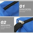 thumbnail image 3 of 4 Packs Small Tool Pouch Zipper Tool Bags Canvas Waterproof Versatile Hand Zippered Tool Pouches, 3 of 10