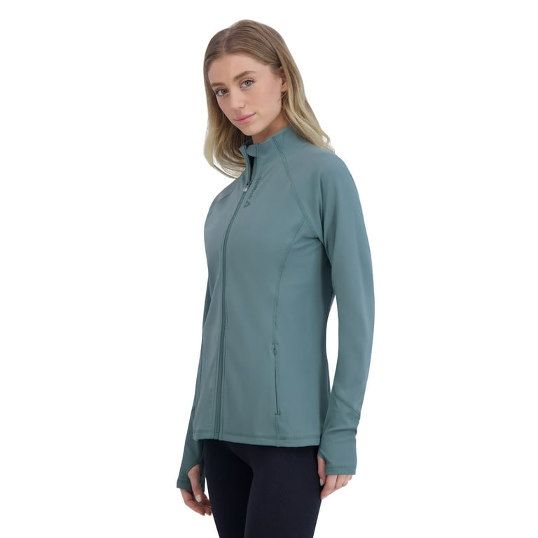 Reebok Women's Evolution Full Zip Performance Jacket with Reebok Women's Evolution Full Zip Performance Jacket with
