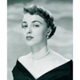 thumbnail image 2 of Portrait of young woman wearing necklace Poster Print (18 x 24), 2 of 4