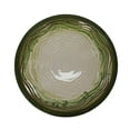 thumbnail image 6 of CQSXDA 17-Inch Tall Outdoor Bird Bath with Swirl Pattern, Glazed Ceramic Pedestal, for Garden Decor, Grass Green, 6 of 11
