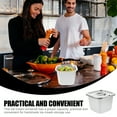 thumbnail image 5 of ACDANC Stainless Steel Ice Cream Storage Keeper Multipurpose Airtight, 5 of 7