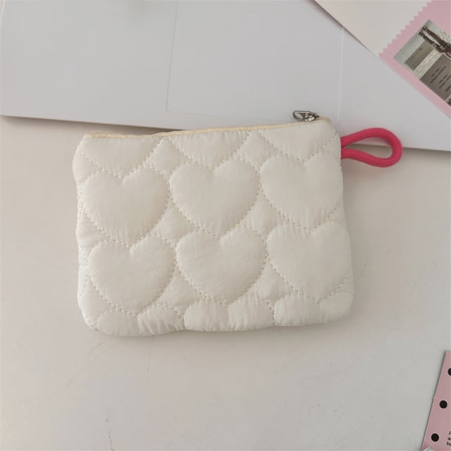Fiudx Neceser de Lana con Diseño Elegante a Rayas, Monedero Portátil para Viajes, Almacenamiento Multifuncional, Uso Diario, Ideal para Amantes de La Moda, Fácil de Limpiar.