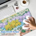 thumbnail image 4 of Long Mouse Pads for Desk,Pioneer Flower Floral Print Pattern Desk Mats on Top Of Desks, Desk Mouse Pad Extra Large with 3mm Non-Slip Base and Stitched Edge for Gaming,Office,Work,Home 31.5"x15.7", 4 of 6