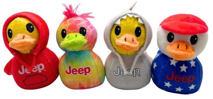 Jeep Series 1 Clip-On Plush Duck Mystery Pack [1 RANDOM Duck]