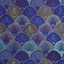 30 Inch Ethnic Fabric by The Yard Folk Art Abstract Traditional Shapes Cloth Waterproof Nylon AB Colors Decorative Fabric for DIY Upholstery Home Accents Silky Satin Sewing Craft Decoration