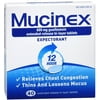 Mucinex Expectorant Extended Release Bi-Layer Tablets 40 Tablets (Pack of 4)