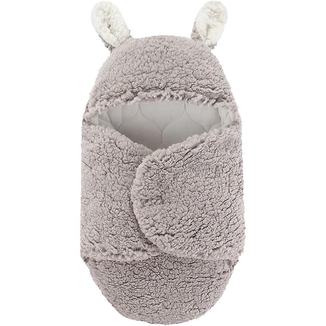Manta envolvente para bebé, manta receptora de felpa de algodón bonita para niños y niñas, envolturas suaves para dormir para recién nacidos