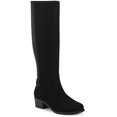 thumbnail image 1 of Easy Spirit Womens Chaza Suede Zipper Knee-High Boots, 1 of 5