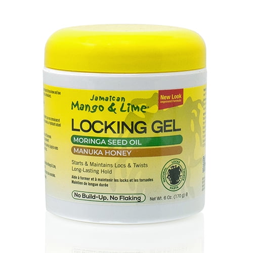 Jamaican Mango & Lime Frizz Control Jar Hair Styling & Locking Gel, 6 oz