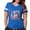 Royal Blue, variant on CafePress - Adorable Floral Unicorn T Shirt - Womens Football Shirt