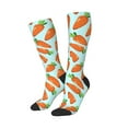 thumbnail image 2 of Balery Cartoon Carrot Fun Novelty Socks Men'S Women'S Crew Socks Funny Crazy Novelty Socks Quirky And Cool Socks, 2 of 9