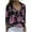 Pink womens tops summer, variant on USSUMA Plus Womens Tops Dressy Casual Button Down Lapel Plus Size V Neck Women's Tunics Floral Print Basic Tee T Shirts for Women Short Sleeve Summer Blouses Trendy