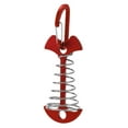 thumbnail image 4 of Yucurem 4Pcs Deck Tie Down Tent Stakes Aluminium Alloy with Spring Buckle Tent Awnings (Red), 4 of 8