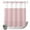 Deep Red, variant on No Hook Shower Curtain, Navy Blue Striped Shower Curtains for Bathroom with See Through Top Window, Navy Blue White Farmhouse Stripes Waterproof & Washable Bath Curtain Stand Up Stall 36"x72"