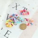 thumbnail image 5 of 20-100 unidades de bandas elásticas para el cabello de colores variados, pequeñas bandas de goma, accesorios para el cabello para mujeres, niñas y niños, coleteros, regalos, 5 of 5