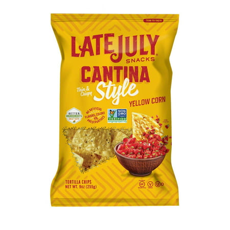 late july chips cantina tortilla corn oz yellow style