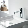 thumbnail image 2 of Kibi Circular Single Handle Bathroom Vessel Sink Faucet, 2 of 4