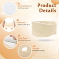 thumbnail image 4 of Cinturón de hernia umbilical Mybow para ombligo para bebé, color beige, 4 of 6