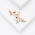 thumbnail image 6 of Xinyolin Elegant Plum Blossom Shape Brooch Shining Rhinestones Faux Pearls Decor Pin Dress Suit Lapel Badge Coat Accessories, 6 of 7