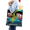 thumbnail image 4 of The Casagrandes Movie Bolso de tela con estampado de lienzo para mujer, bolsa de compras reutilizable y estética, con cremallera interior, regalo para mujer,40*45cm., 4 of 6