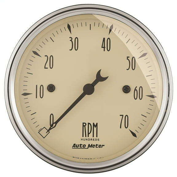 Autometer 1898 Antique Beige Electric Tachometer
