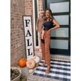 thumbnail image 4 of Sherrylily Women High Waisted Palazzo Pants Belted Wide Leg Long Trousers with Pockets, 4 of 5